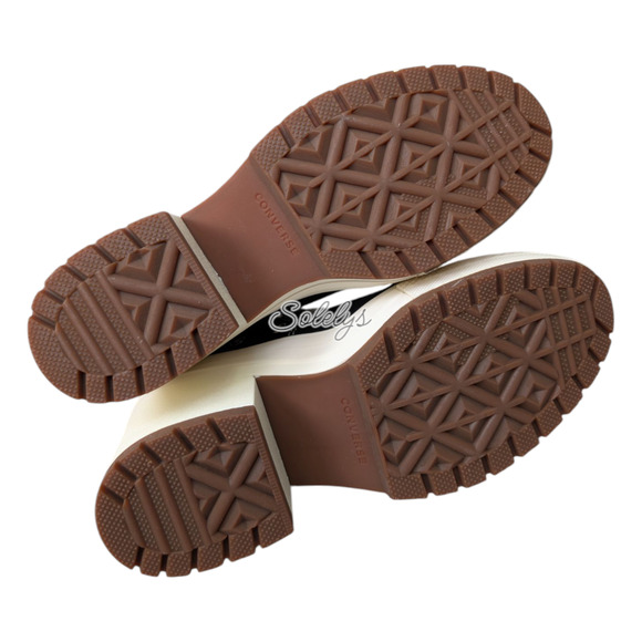 Converse Chuck 70 De Luxe Heel Platform Black Egret Sneaker Boot Womens 11 NEW - Picture 7 of 8